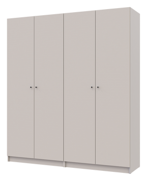 Комплект шаф для одягу з полицями Doros Промо (2 шт.) 180х48х204 см Кашемір (DRS-011466) DRS-011466 фото