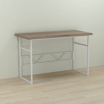 Письменный стол Ferrum-decor Раян 76x100x60 белый ДСП Дуб Сонома Трюфель 32мм (FRD-101128) FRD-101128 фото