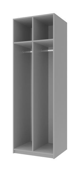 Шафка в роздягальню на 2-і секції Doros 60х52х180 Сірий (DRS-011221) DRS-011221 фото