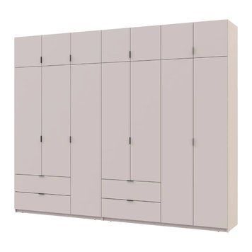 Шафа для одягу Doros Лукас Кашемір 3+4 ДСП 295х50х240 DRS-011717 (42005124) DRS-011717 фото
