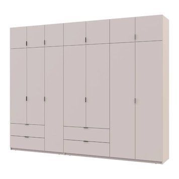 Шафа для одягу Doros Лукас Кашемір 3+4 ДСП 300х50х240 DRS-011718 (42005132) DRS-011718 фото