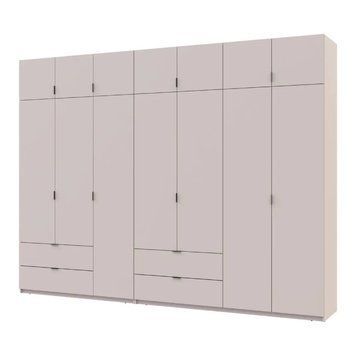 Шафа для одягу Doros Лукас Кашемір 3+4 ДСП 315х50х240 DRS-011719 (42005136) DRS-011719 фото