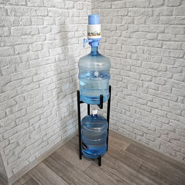 Підставка металева (стійка) для бутлів води 19 лт "Оріон", В. 780 мм Loft Чорний ПВ4001 фото