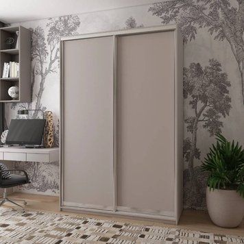 Шафа-купе Doros Сіті Лайт Кашемір 2 ДСП 150х60х225 (80736347) DRS-011803 фото