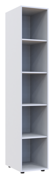 Пенал открытый Doros Гелар 38,2х49,5х203,4 см Белый (DRS-011140) DRS-011140 фото