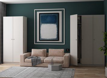 Шафа розпашна для одягу Doros Промо 90х48х204 см Кашемір (DRS-011198) DRS-011198 фото