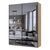 Шкаф купе Doros G-Caiser Дуб Эвок 2 Зеркала / 3 части 180х60х240 (DRS-011575) DRS-011615 фото