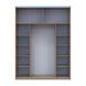 Шкаф купе Doros G-Caiser Дуб Эвок 2 Зеркала / 3 части 180х60х240 (DRS-011575) DRS-011615 фото 4