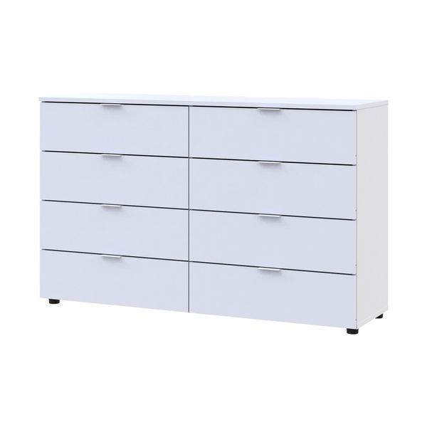 Комод Doros Рон 8 Білий 8 Ящиків 130х38х81 DRS-011774 (41516172) DRS-011774 фото