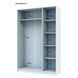 Шкаф распашной для одежды Doros Промо 135х48х204 см Белый (DRS-011204) DRS-011204 фото 4
