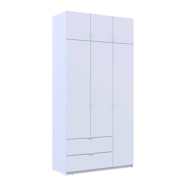 Шкаф для одежды Doros Лукас Белый 3ДСП 120х50х240 DRS-011649 (80737796) DRS-011649 фото